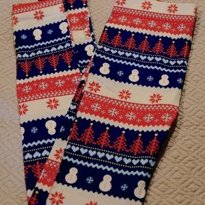 Leggings winter print